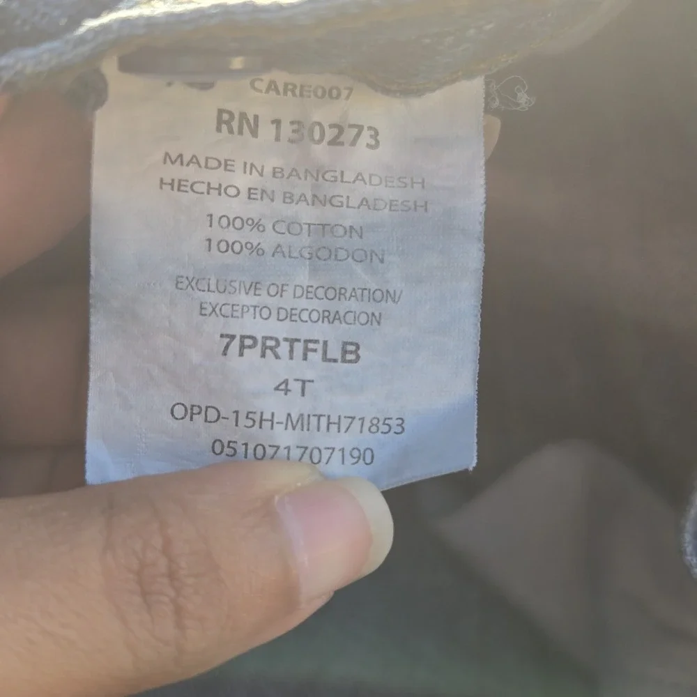 Wrangler boys 4t